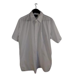 Fox Fire Dress Shirt White Size 17 1/2 Tall